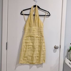 BCBG Halter Bandage Dress